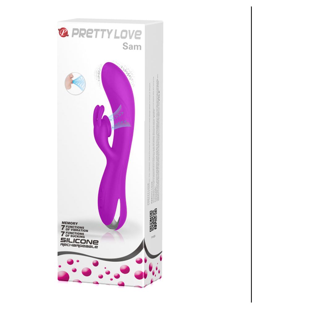 Pretty Love Sam Come Hither Sucking Rabbit - Fuchsia