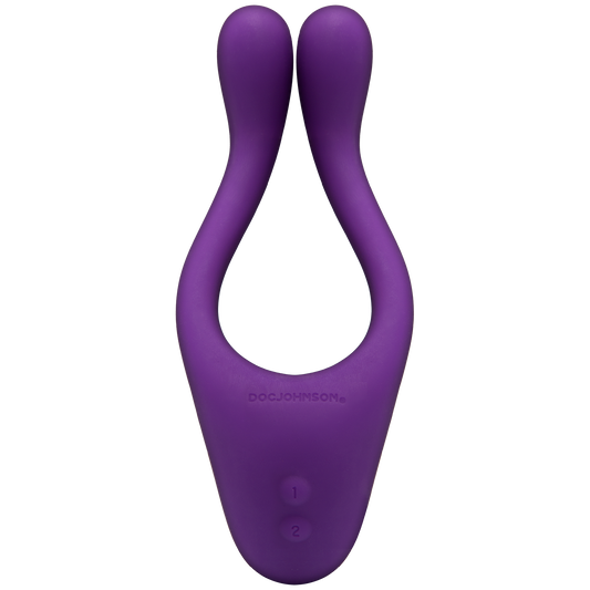 Tryst Multi Erogenous Zone Silicone Massager - Purple DJ0990-06-BX