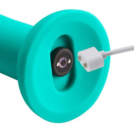 Ergo Super Flexi I Dong Soft and Flexible Liquid Silicone With Vibrator - Teal