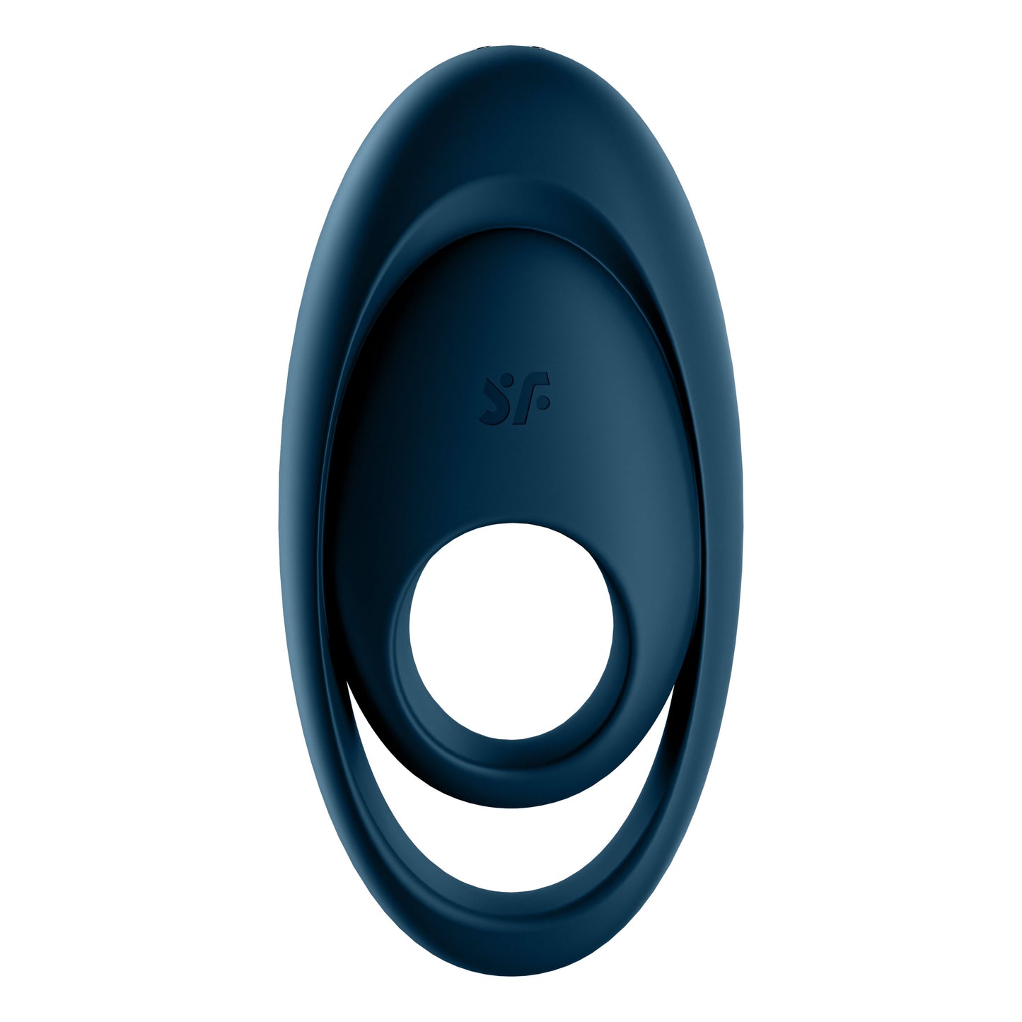 Glorious Duo Ring Vibrator - Dark Blue