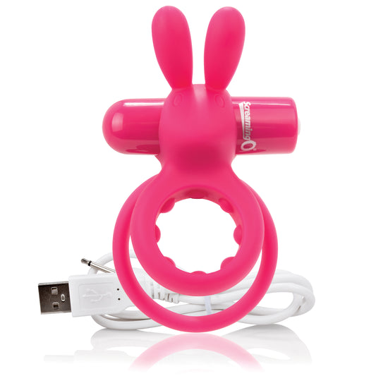 Charged Ohare Rechargeable Rabbit Vibe - Pink
