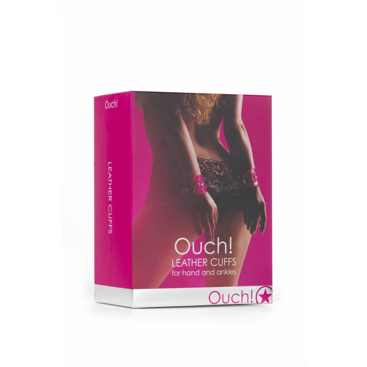Leather Cuffs for Hands and Ankles - Pink OU-OU048PNK
