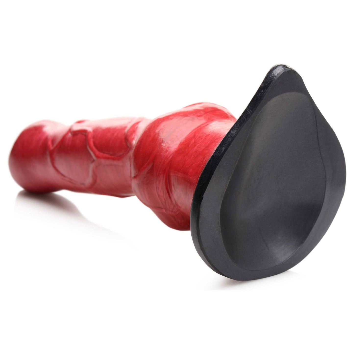 Cc - Hellhound - Canine Penis Silicone Dildo - Red