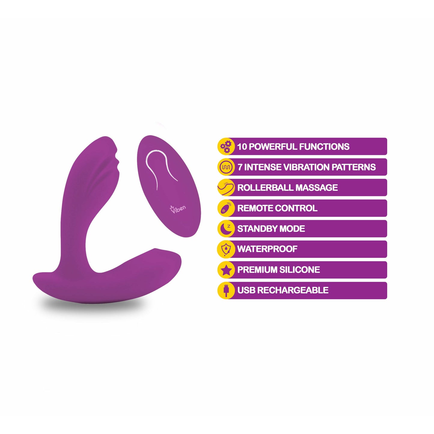 Epiphany - Berry - Rollerball Clitoral Massager