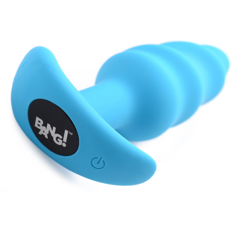 21x Silicone Swirl Plug With Remote - Blue