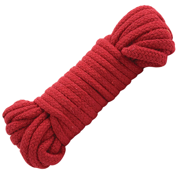Bondage Rope - Cotton - Japanese Style - Red