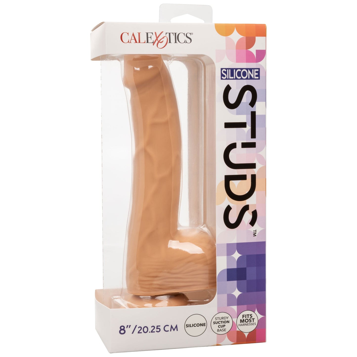 Silicone Studs 8 Inch - Ivory