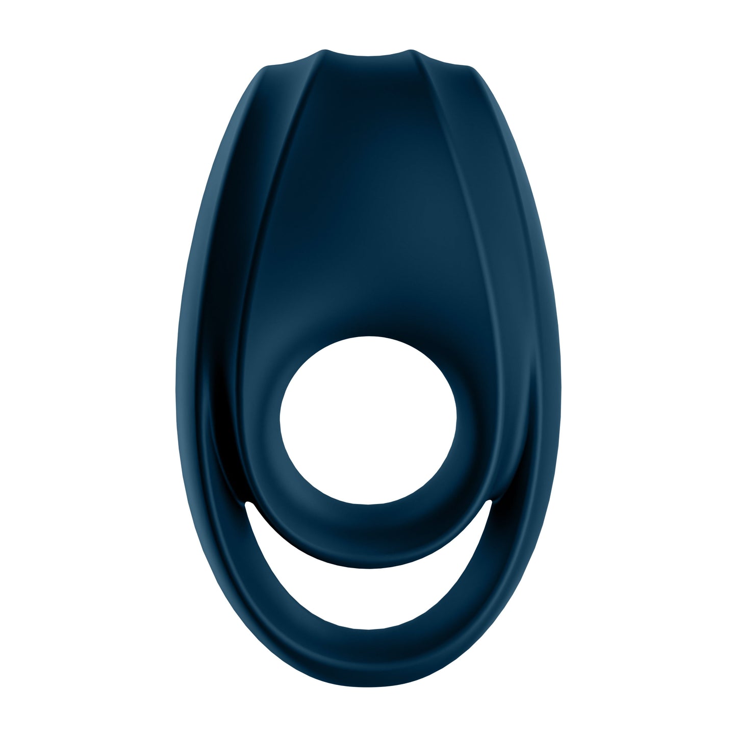 Incredible Duo Ring Vibrator - Dark Blue