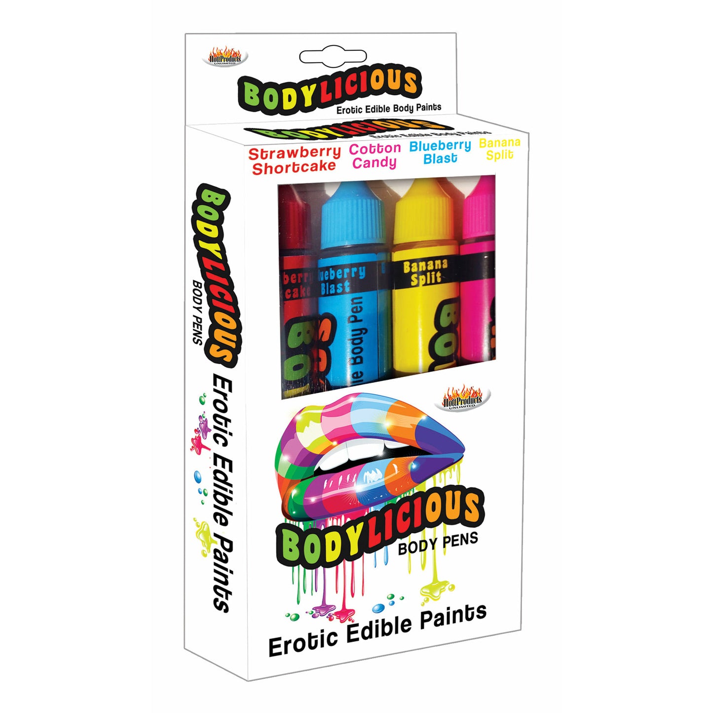 Bodylicious Edible Body Pens - 4pk. - Assorted  Flavors
