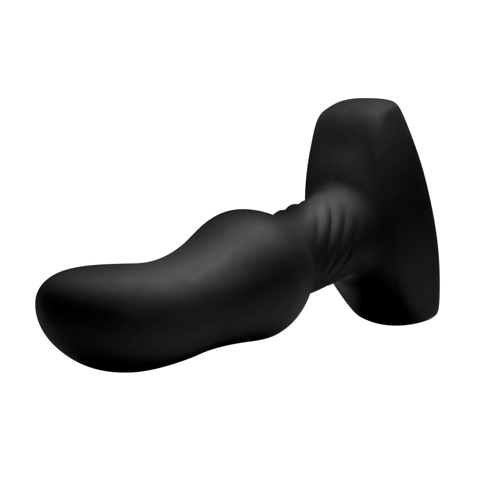 Slim M Curved Rimming Plug With Remote Control RM-AF934