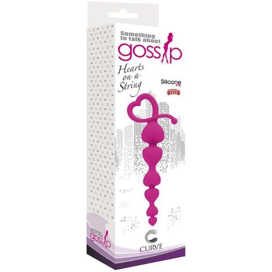 Hearts on a String - Magenta