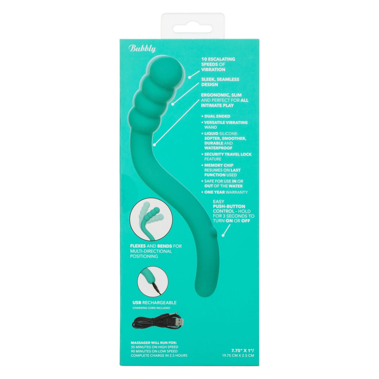 Pretty Little Wands Bubbly -Teal