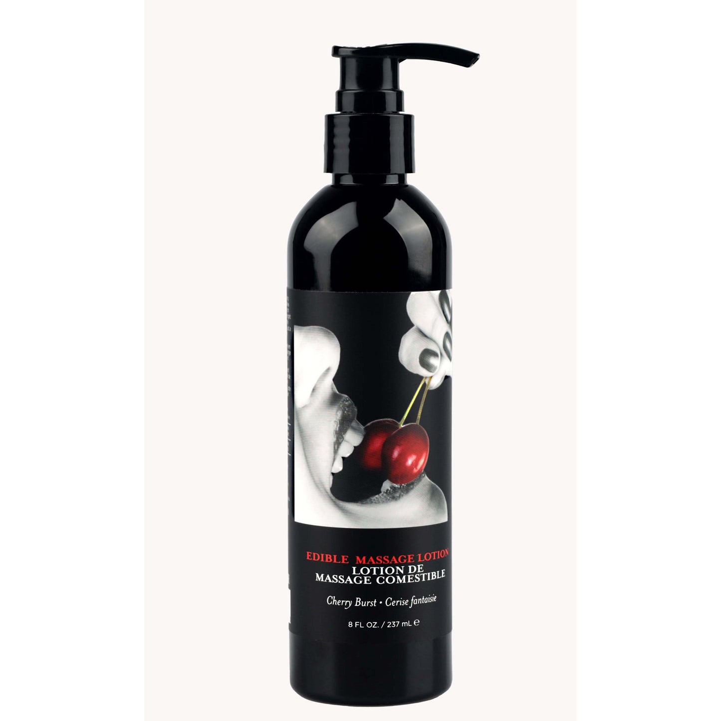 Edible Massage Lotion - Cherry - 8 Fl. Oz. EB-MLE001
