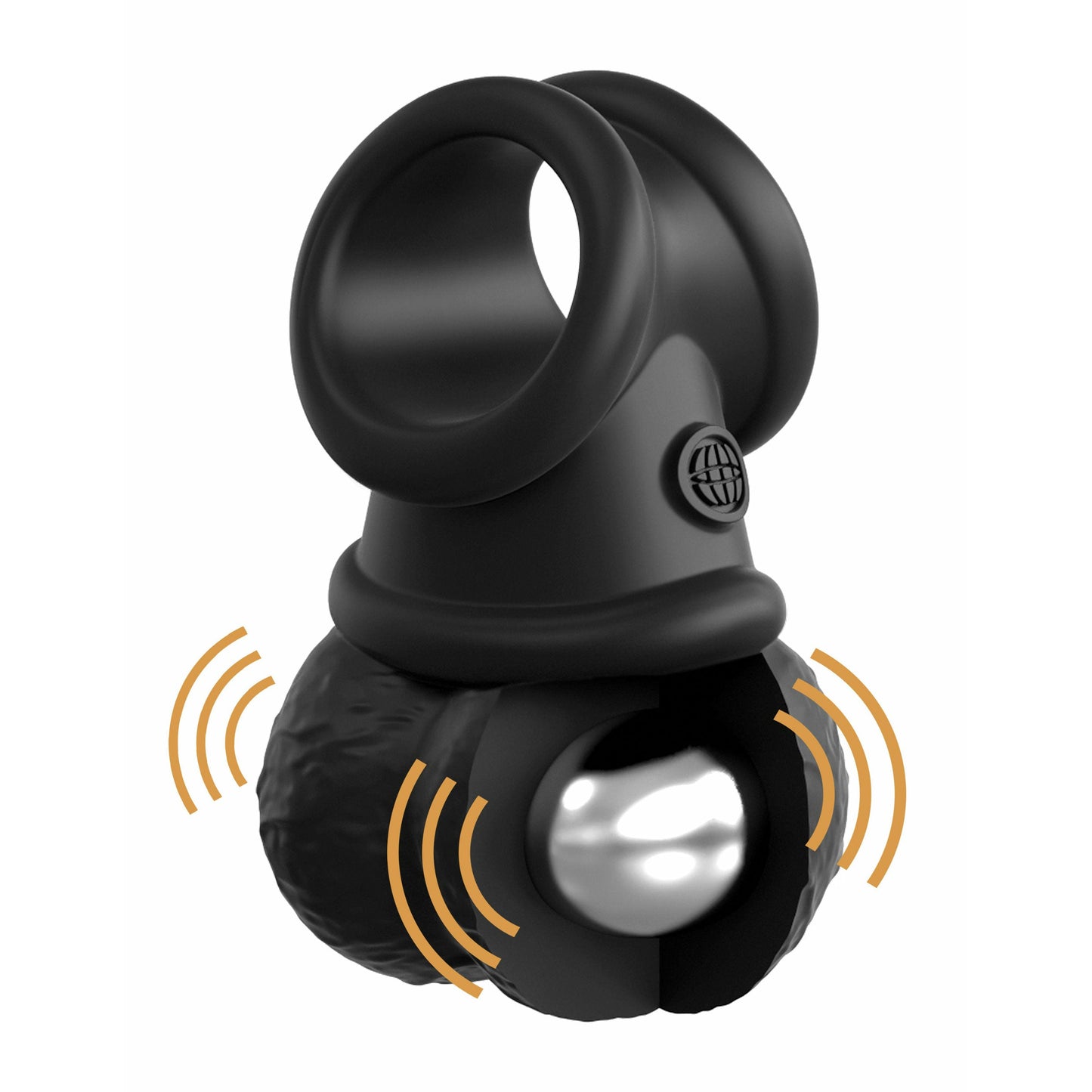 King Cock Elite Ultimate Vibrating Silicone Body  Dock Kit