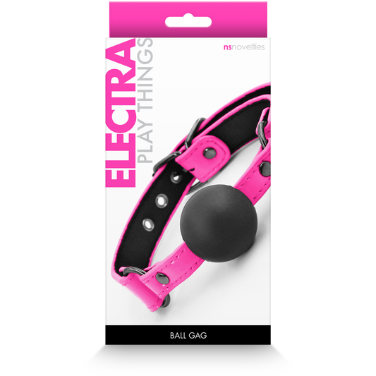 Electra Play Things - Ball Gag - Pink NSN-1310-64