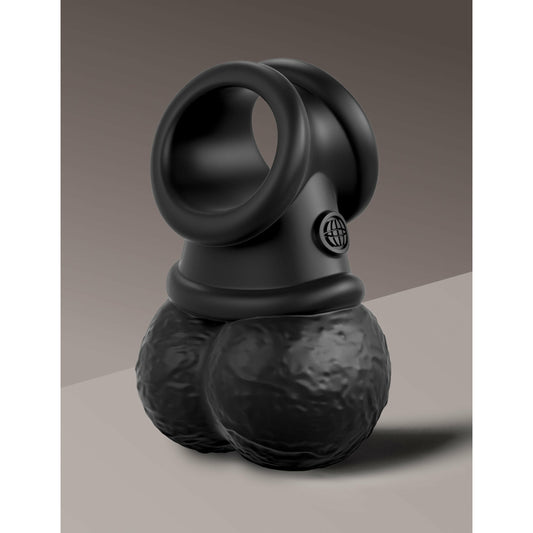 King Cock Elite - the Crown Jewels - Vibrating Vibrating Silicone Swinging Balls PD5780-23