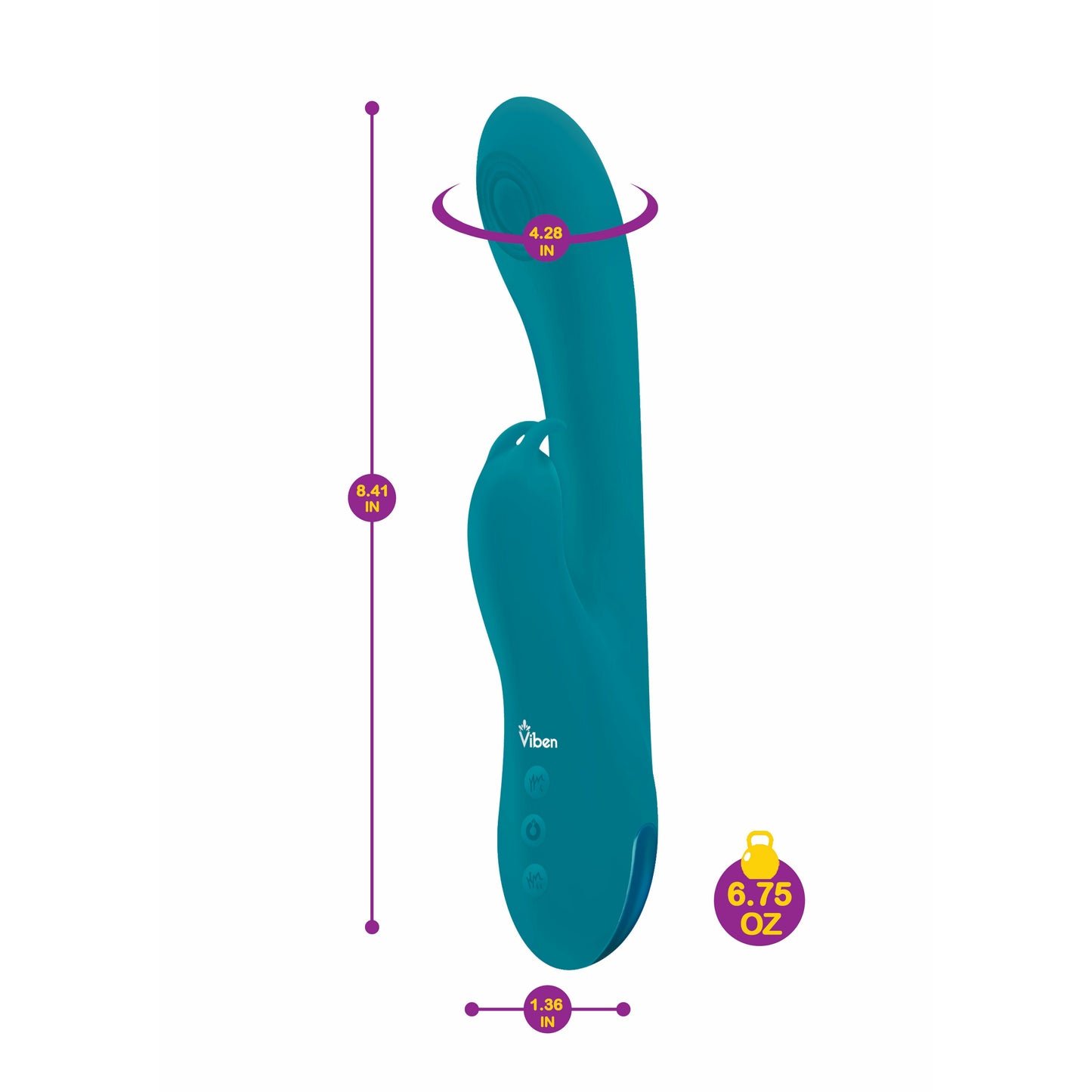 Razzle - Ocean - Rechargeable Thumping G-Spot Rabbit
