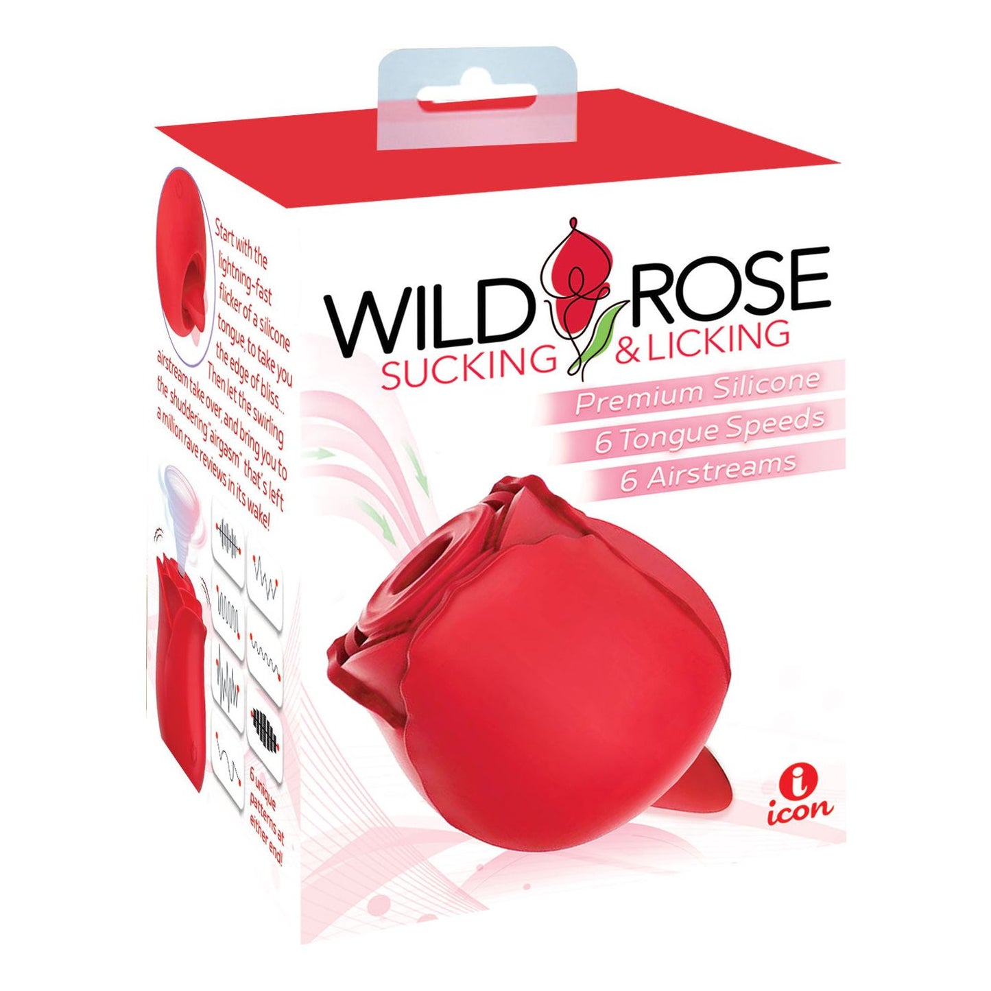 Wild Rose Sucking and Licking - Red IC1701