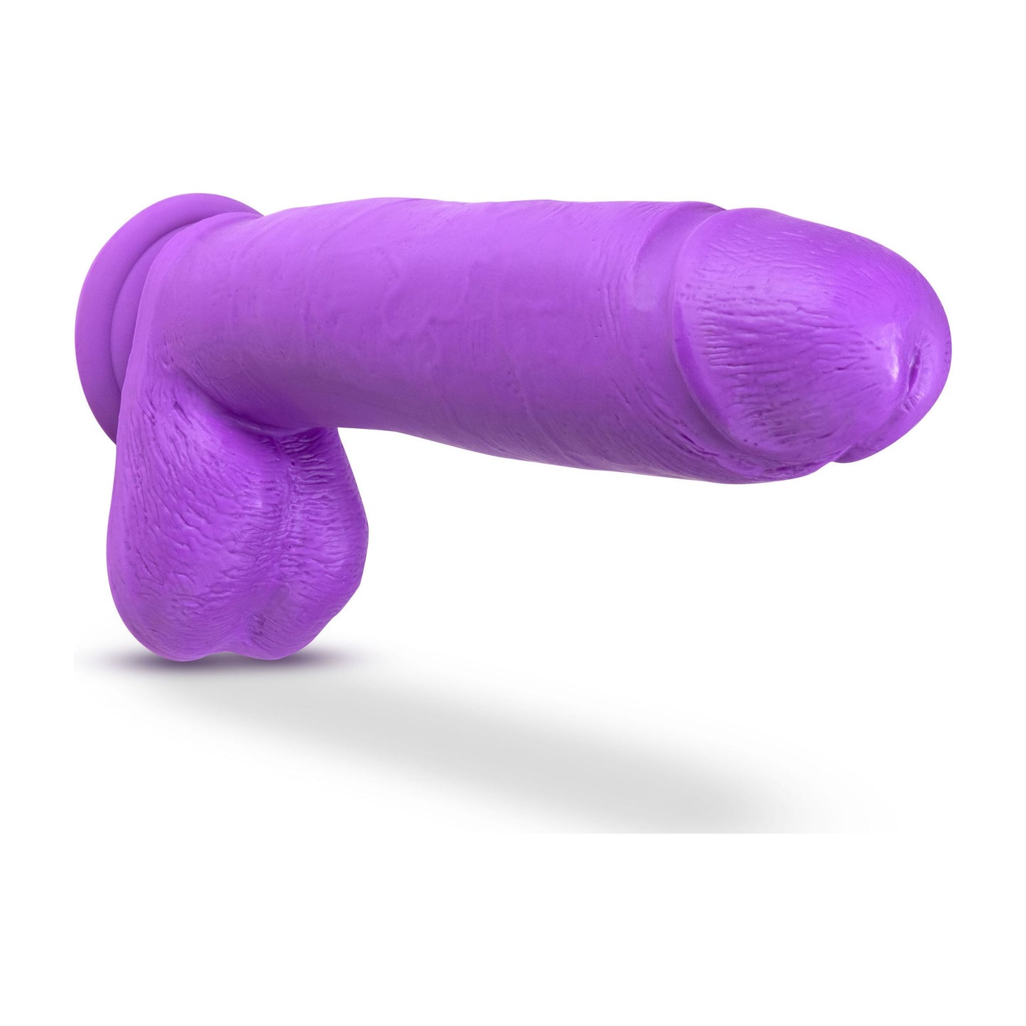 Neo - 10 Inch Dual Density Dildo - Neon Purple