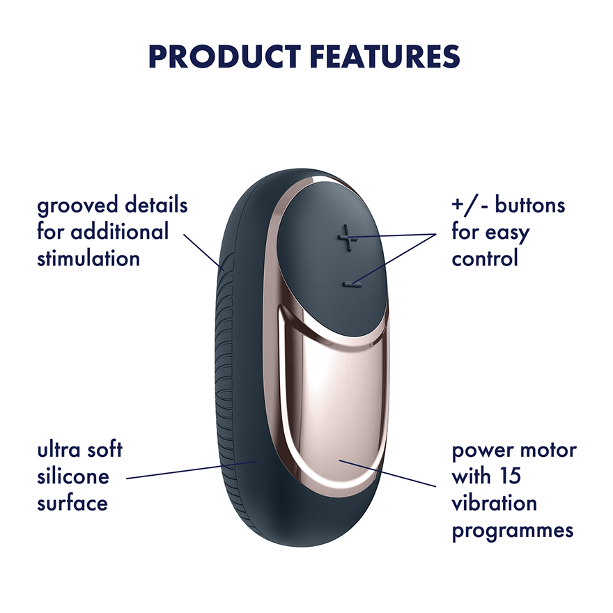 Satisfyer Layons Dark Desire Clitoral Stimulator