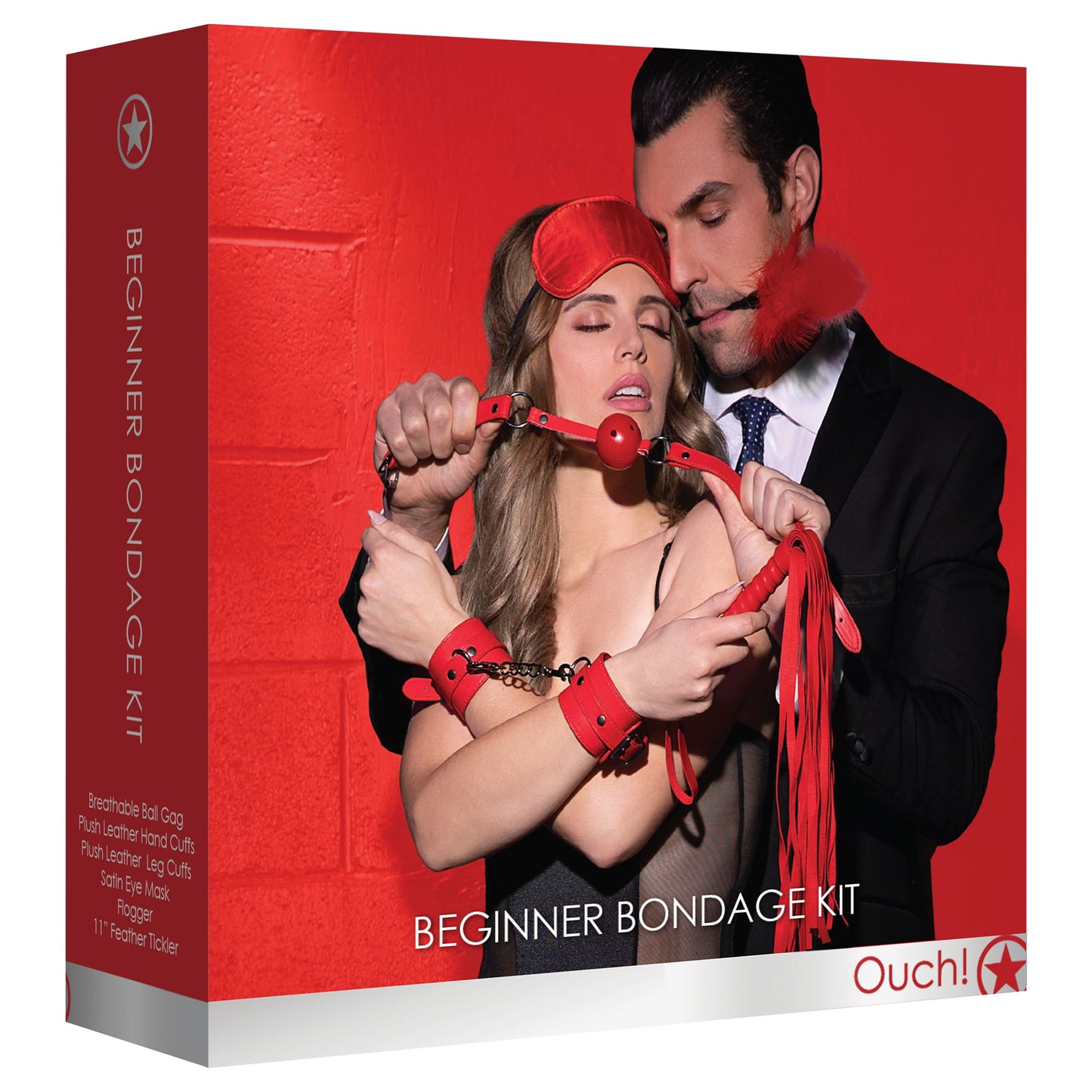 Beginners Bondage Kit - Red