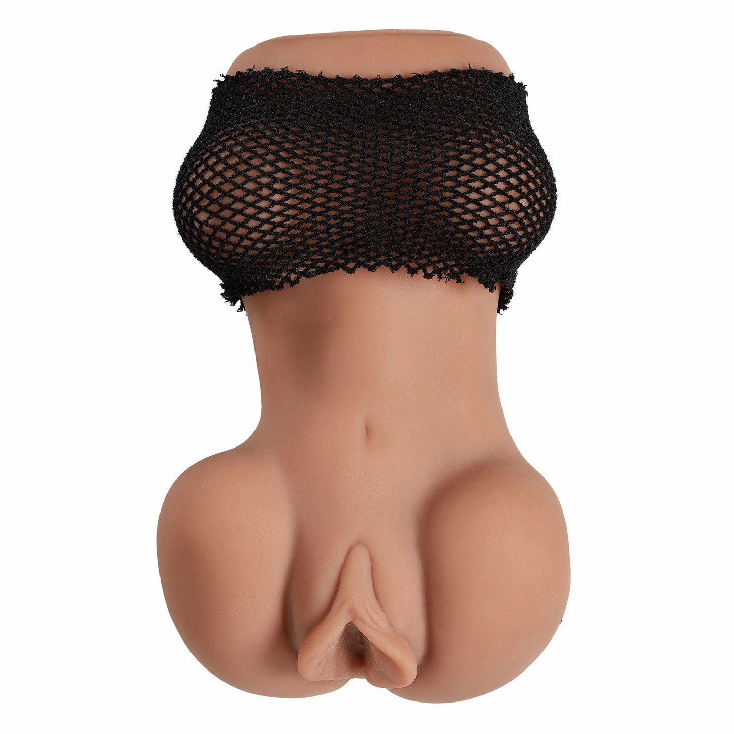 Cloud 9 Mini Body Dual Stroker Pleasure Pussy and  Ass - Tan