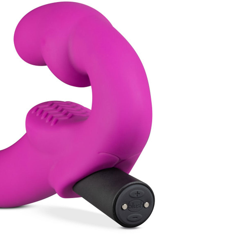 Temptasia - Estella - Strapless Silicone Dildo -  Pink BL-81400