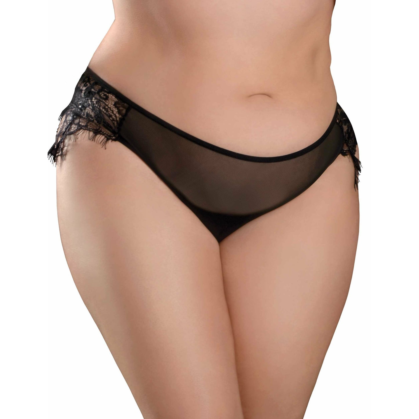Hookup Panties Remote Princess Panty - Black - XL - Xxl