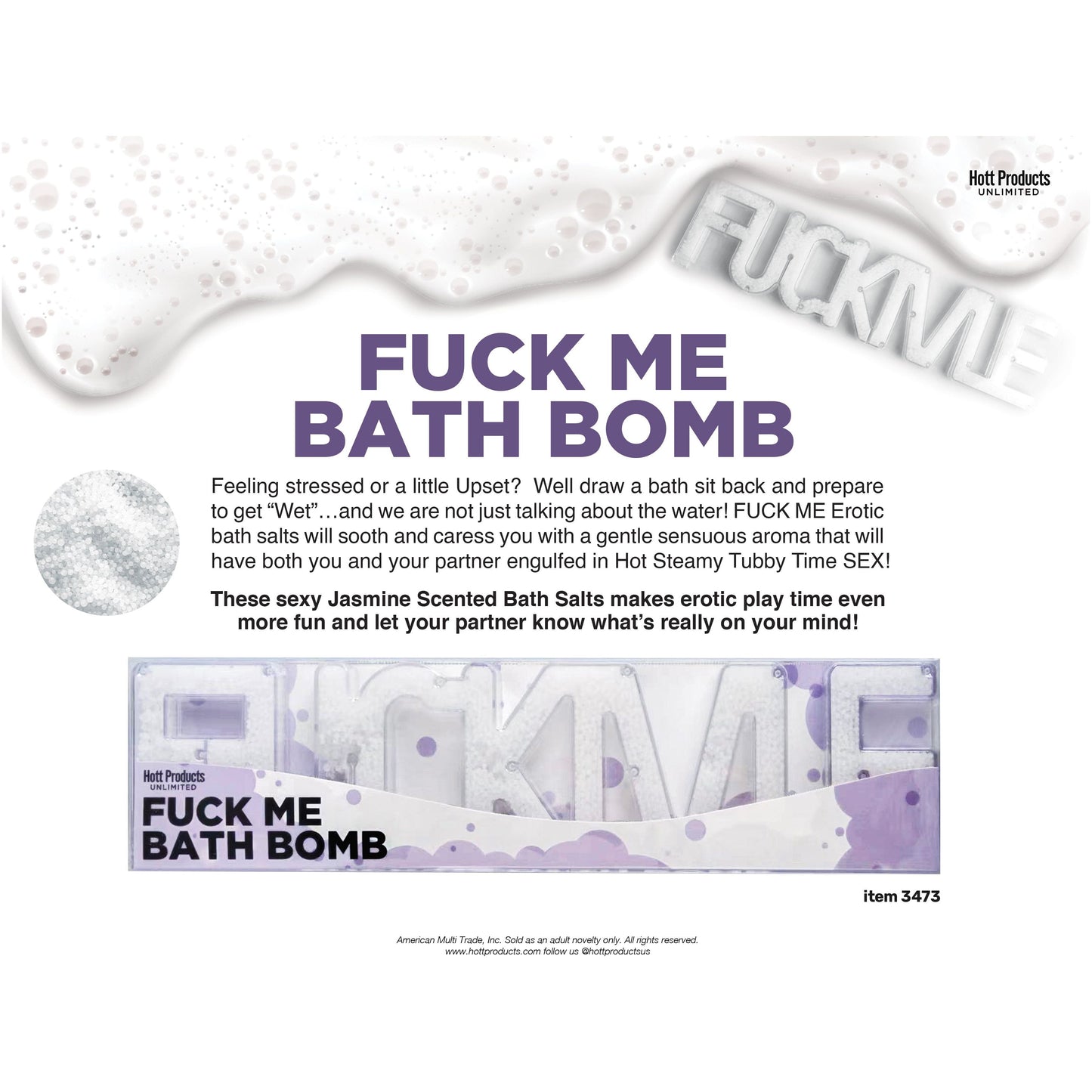Fuck Me Bath Bomb - Jasmine