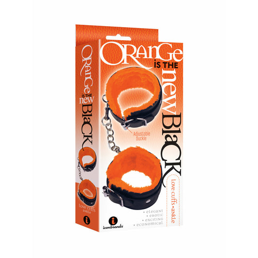 The 9's Orange Is the New Black Love Cuffs Ankle - Black