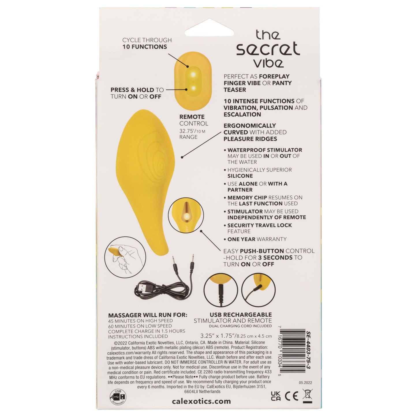 Neon Vibes - the Secret Vibe - Yellow