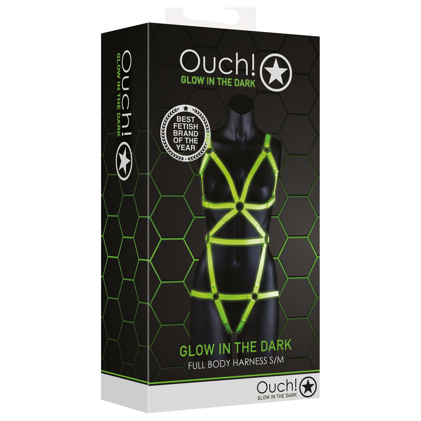 Full Body Harness - Small / Medium - Glow in the Dark