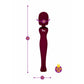 Sultry - Ruby - Intense Handheld Wand Massager VB-75001