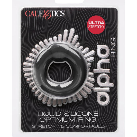 Alpha Liquid Silicone Optimum Ring - Black