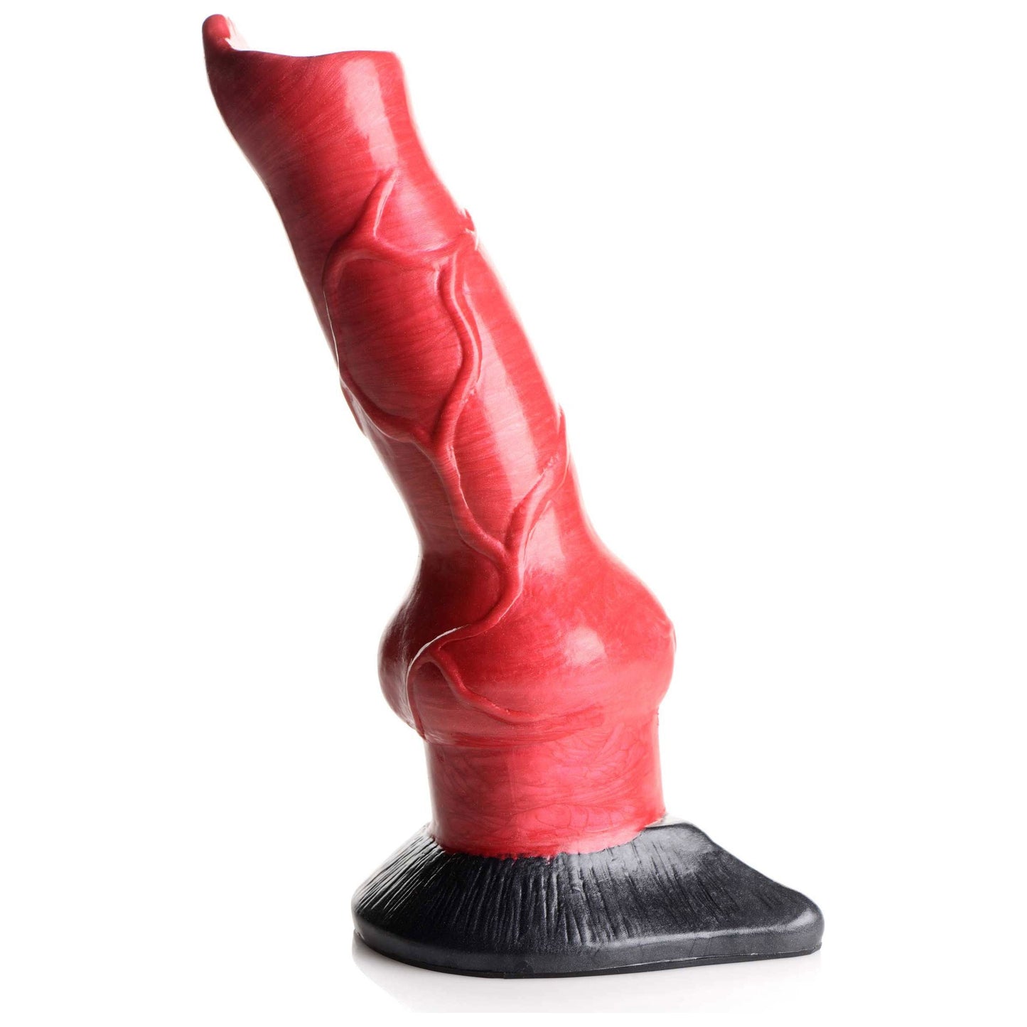 Cc - Hellhound - Canine Penis Silicone Dildo - Red