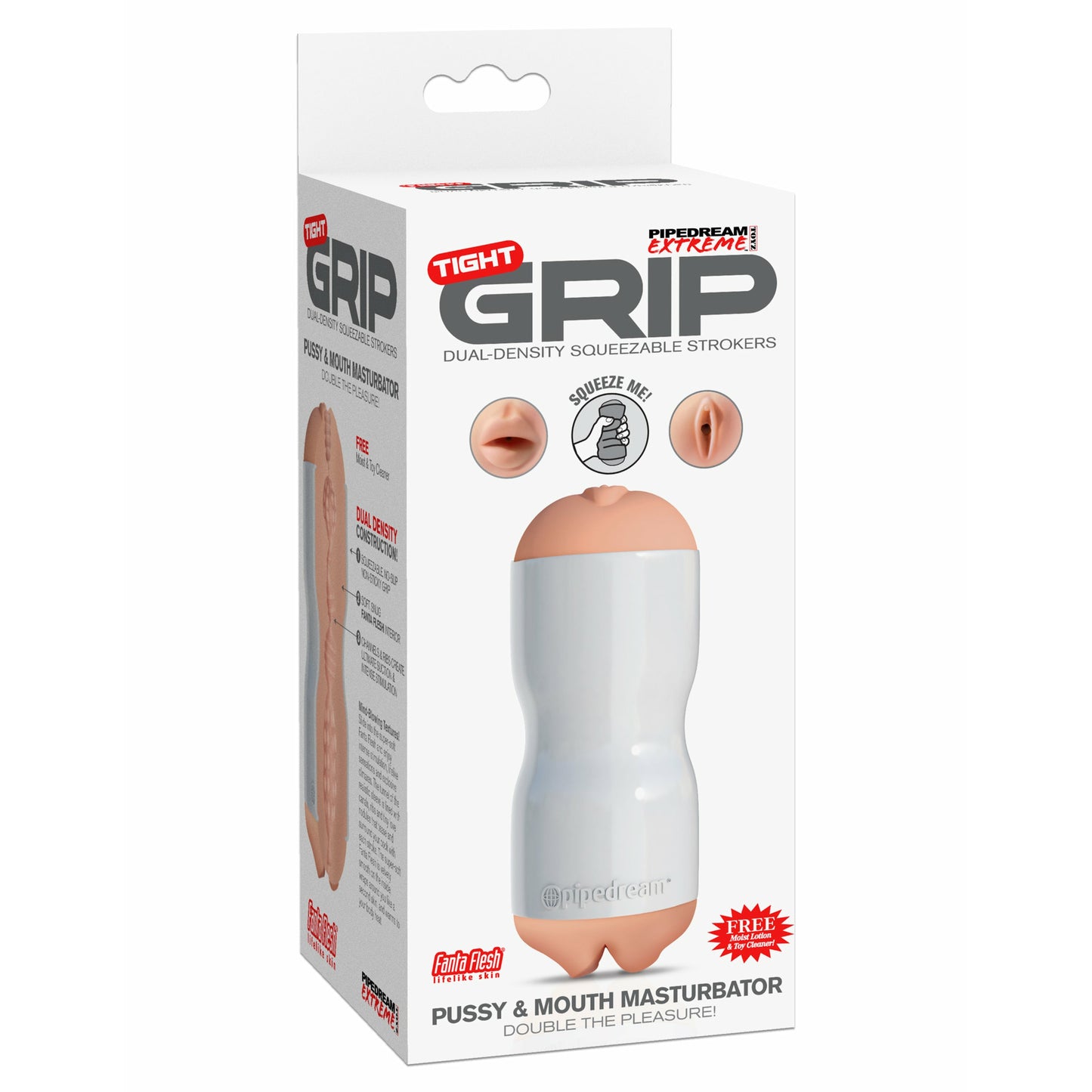 Pipedream Extreme Tight Grip Pussy and Mouth Masturbator