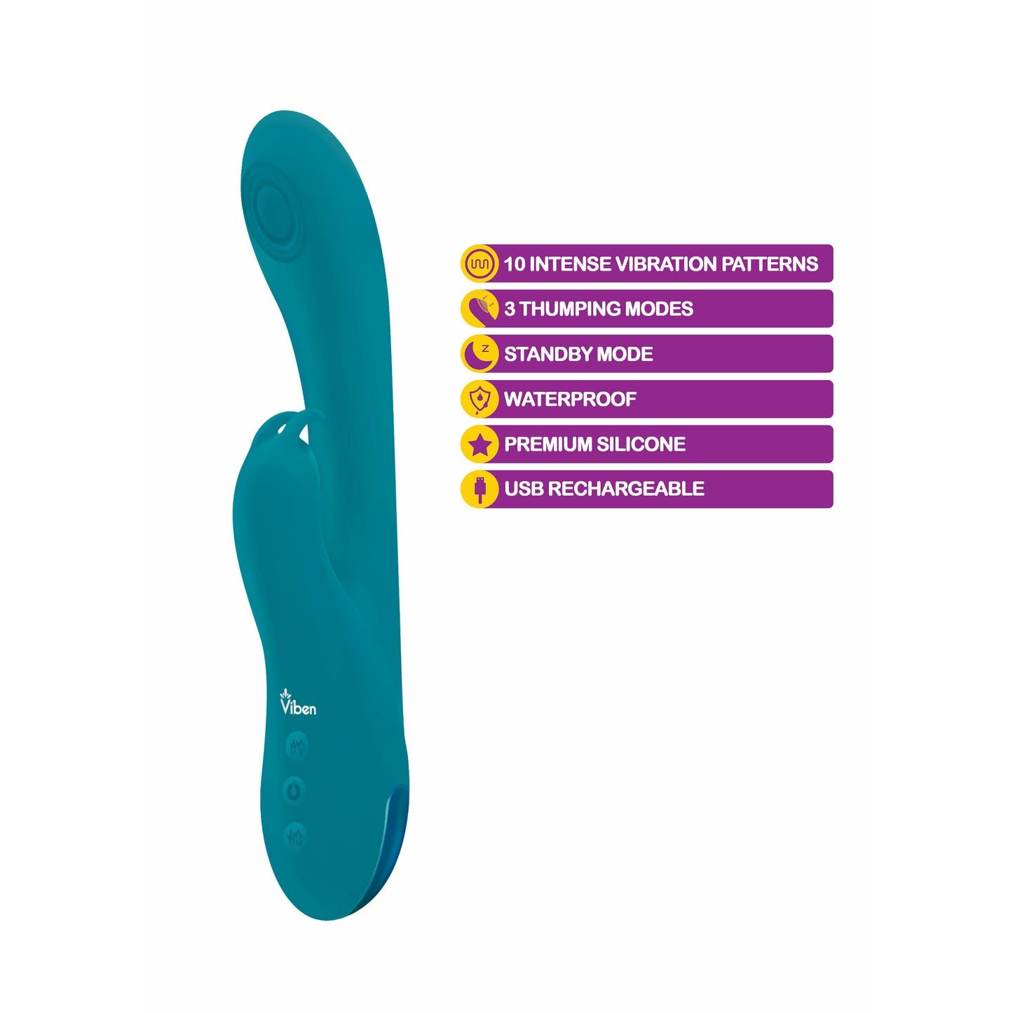 Razzle - Ocean - Rechargeable Thumping G-Spot Rabbit VB-75005