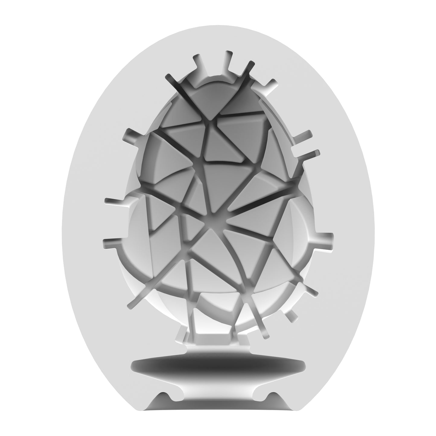 Satisfyer Masturbator Egg - Crunchy - Orange