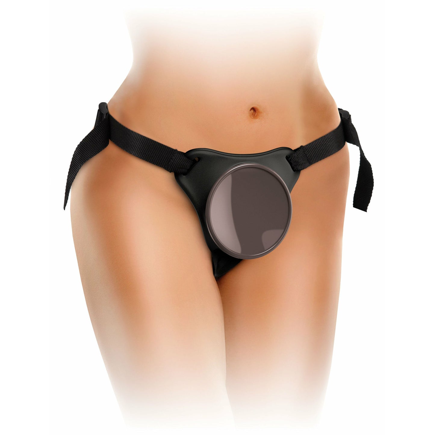 King Cock Elite Deluxe Silicone Body Dock Kit - Harness and 8 Inch Dildo - Light