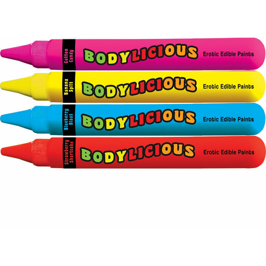 Bodylicious Edible Body Pens - 4pk. - Assorted  Flavors HTP3043