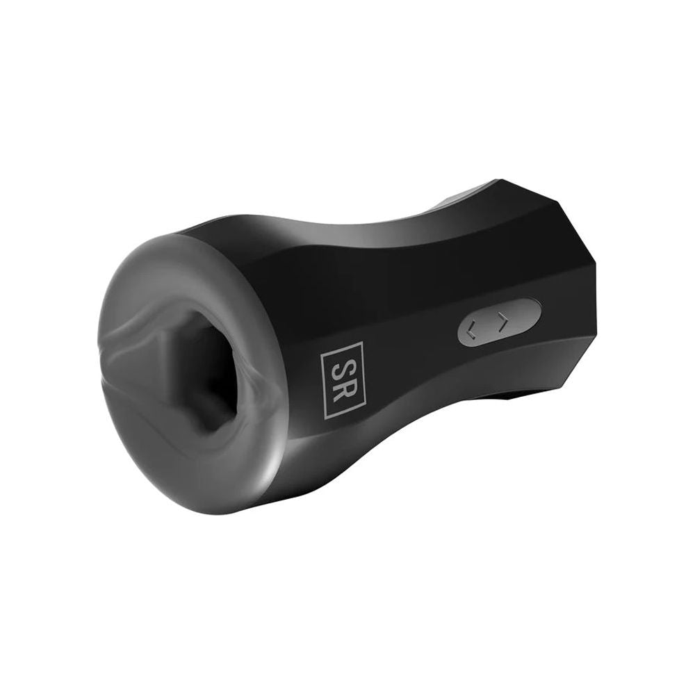 Silicone Twin Turbo Stroker - Black