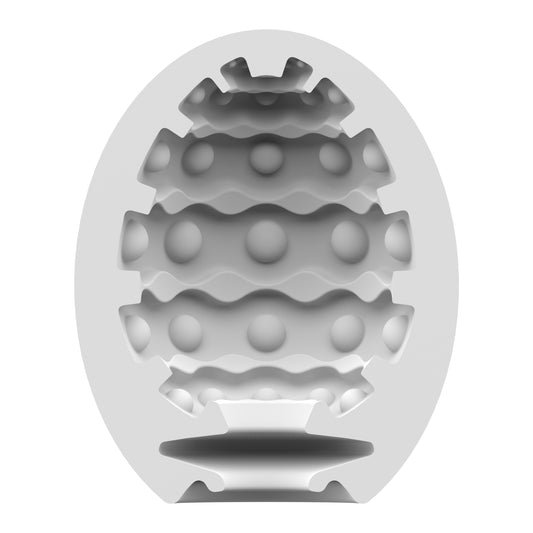 Satisfyer Masturbator Egg - Bubble - Violet