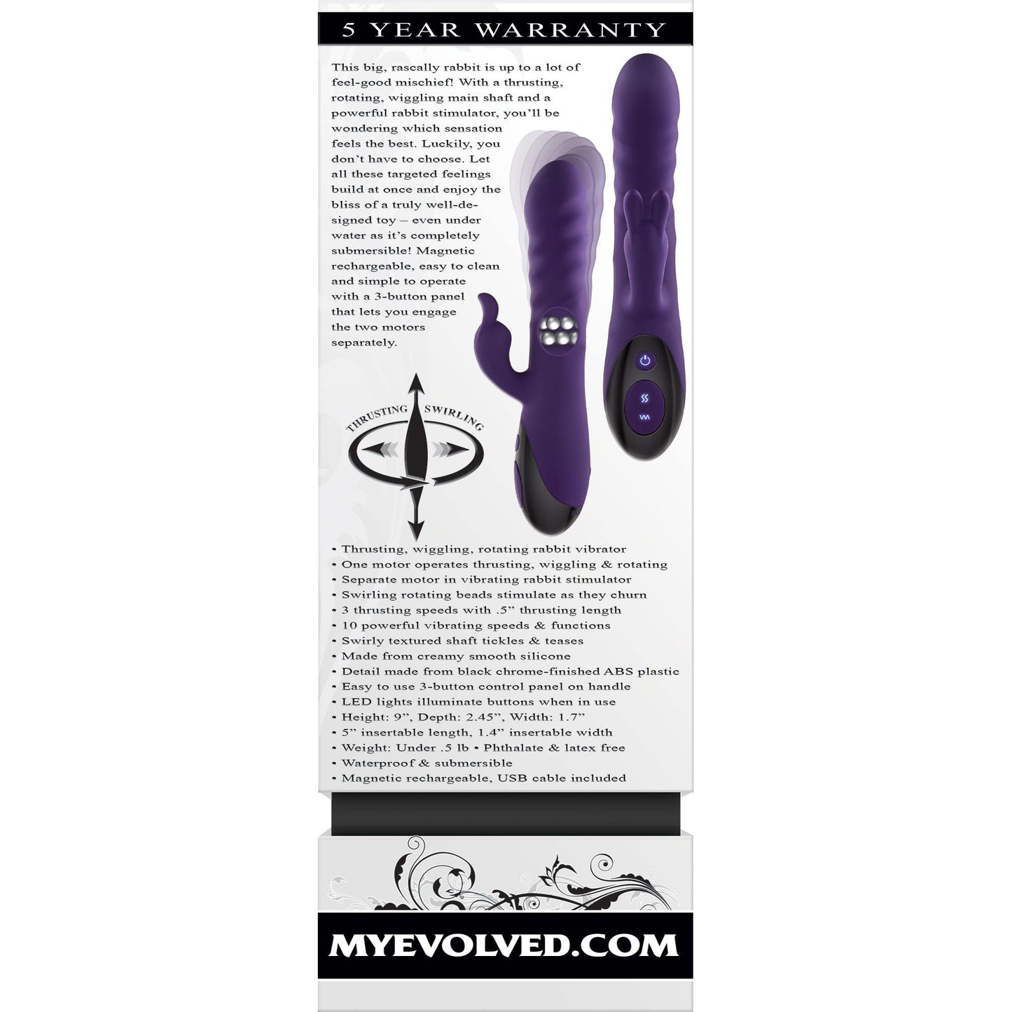 Rascally Rabbit - Purple