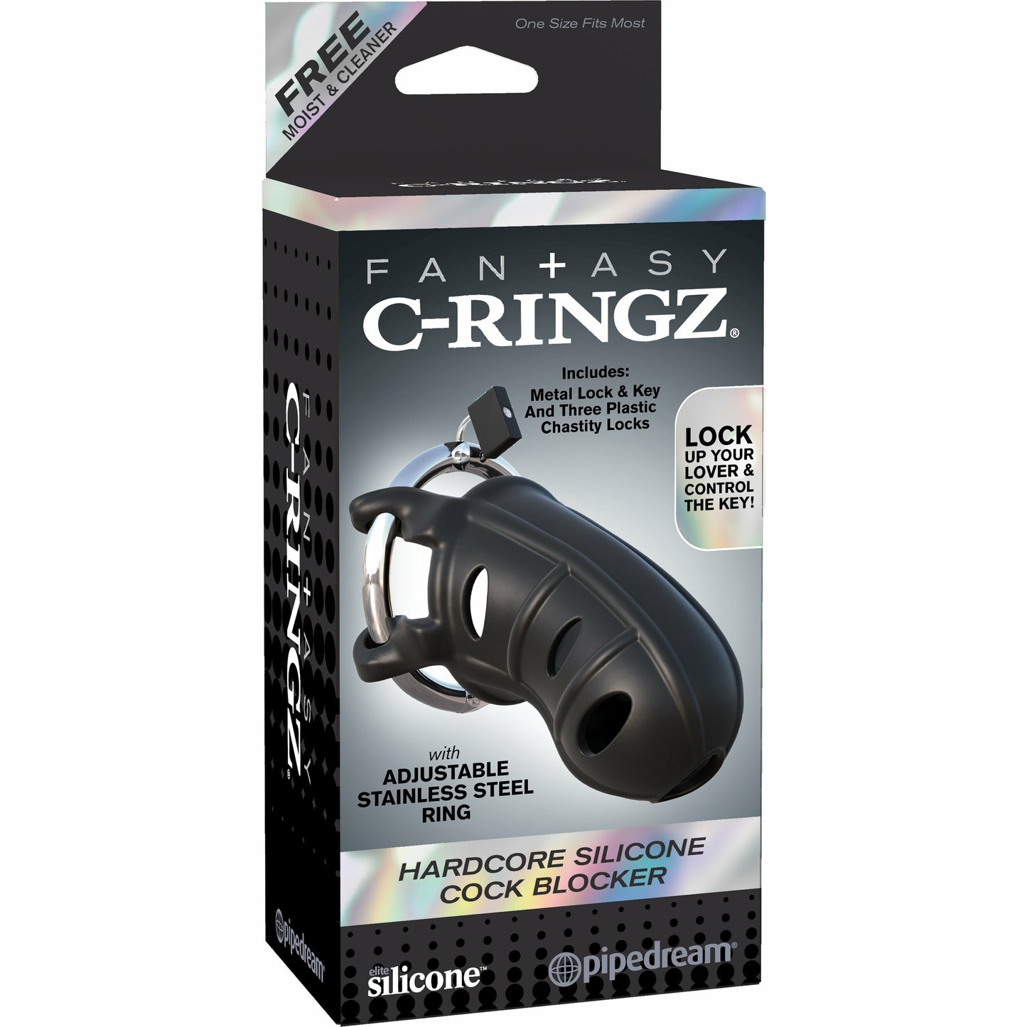 Fantasy C-Ringz Hardcore Silicone Cock Blocker PD5928-23