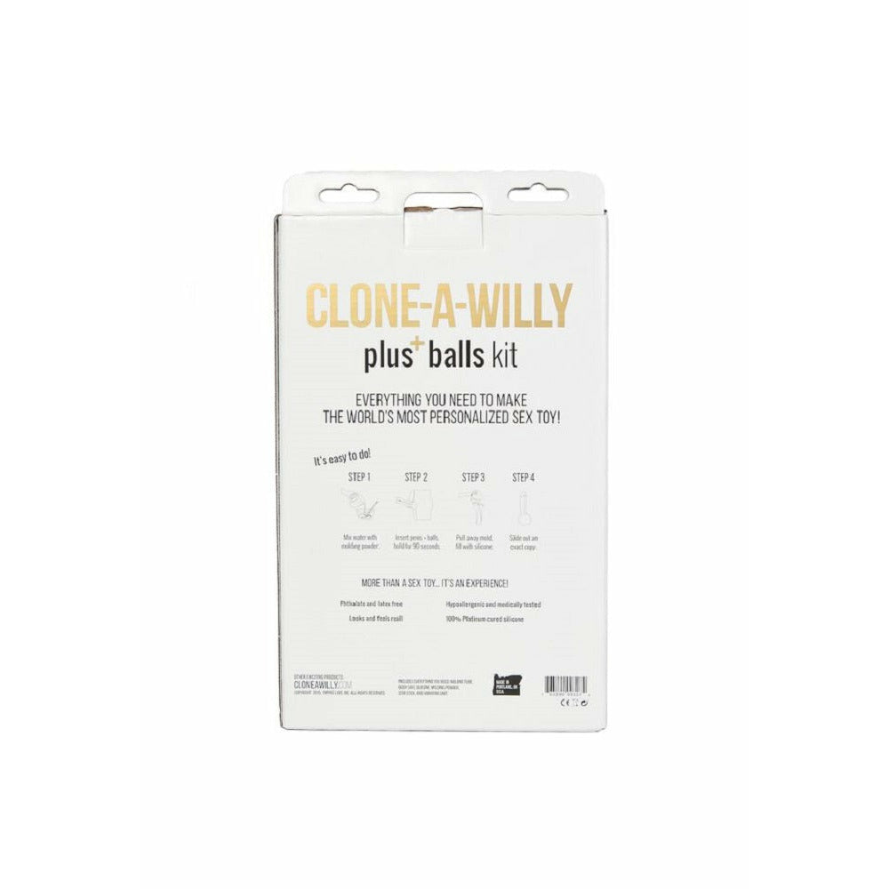 Clone-a Willy Plus Balls Kit - Light Skin Tone
