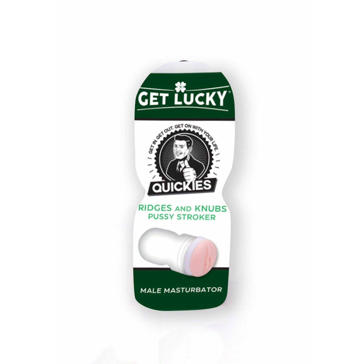 Get Lucky Quickies Ridges and Knubs Pussy Stroker TMN-GL-2536