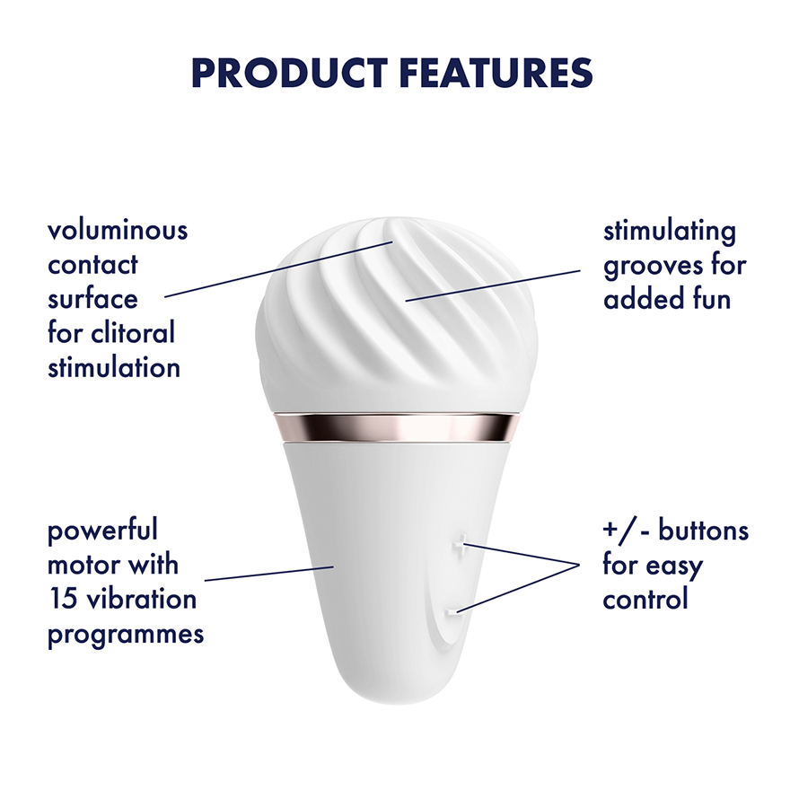 Satisfyer Little Wand - White