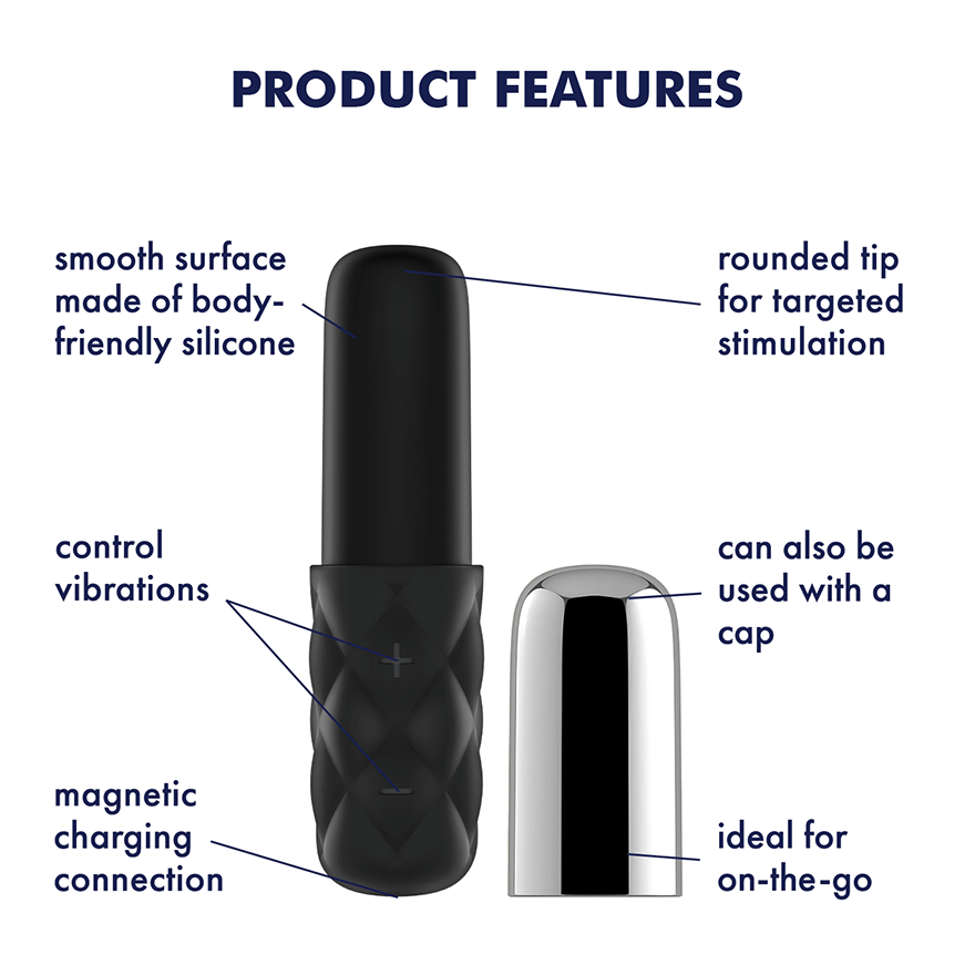 Satisfyer Mini Sparkling Darling - Chrome