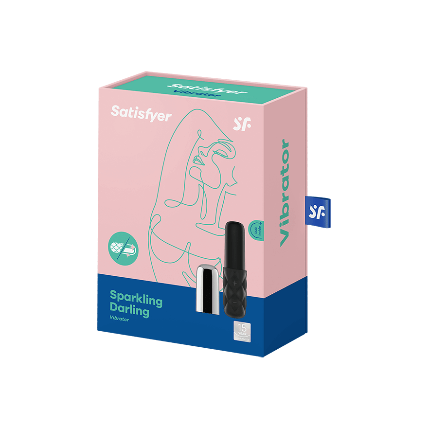 Satisfyer Mini Sparkling Darling - Chrome