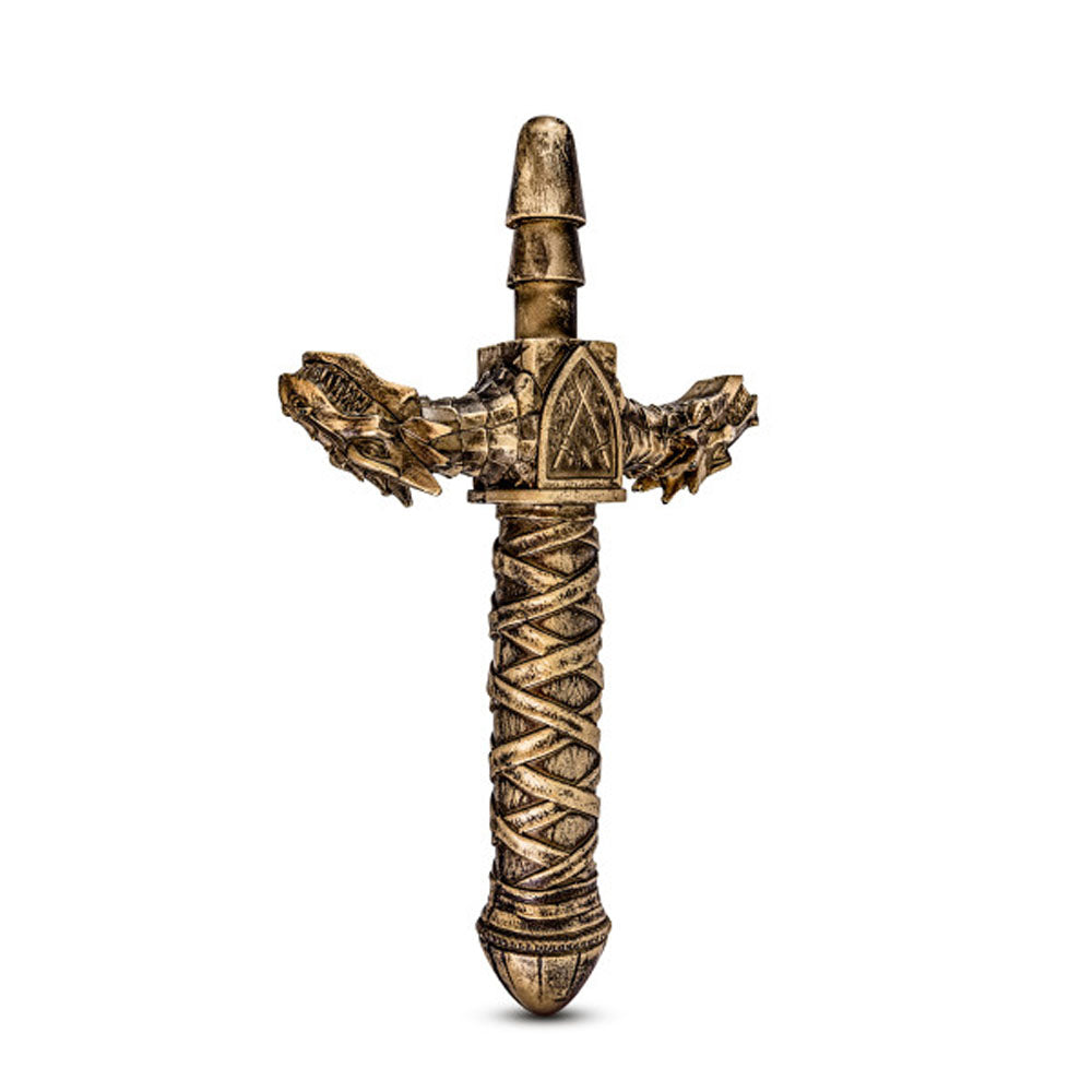 The Realm - Drago - Lock on Dragon Sword Handle - Bronze